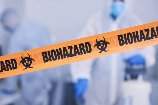 Professional Biohazard technician working in Bridgeport, OH